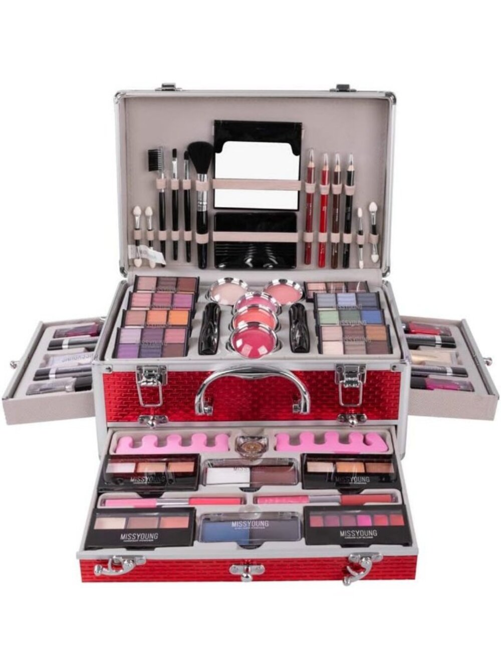 All-in-One Holiday Makeup Gift Set | Essential Starter Kit with Eyeshadow